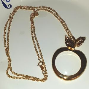 VTG Avon Magnifying Glass Necklace